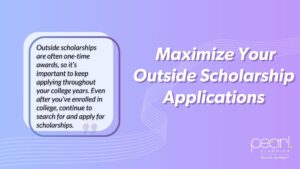 maximize your outside scholarship applications